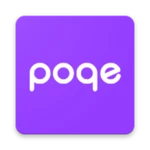 poqe - live video chat android application logo